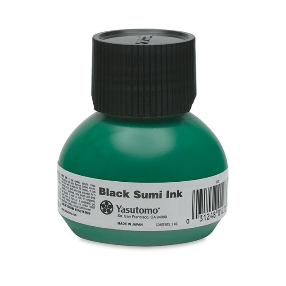 Liquid Sumi Ink Black 2 Oz Kf2
