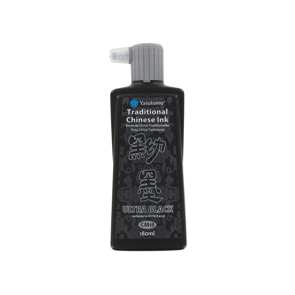 Yasutomo Chinese Ink Water Resistant 180Ml