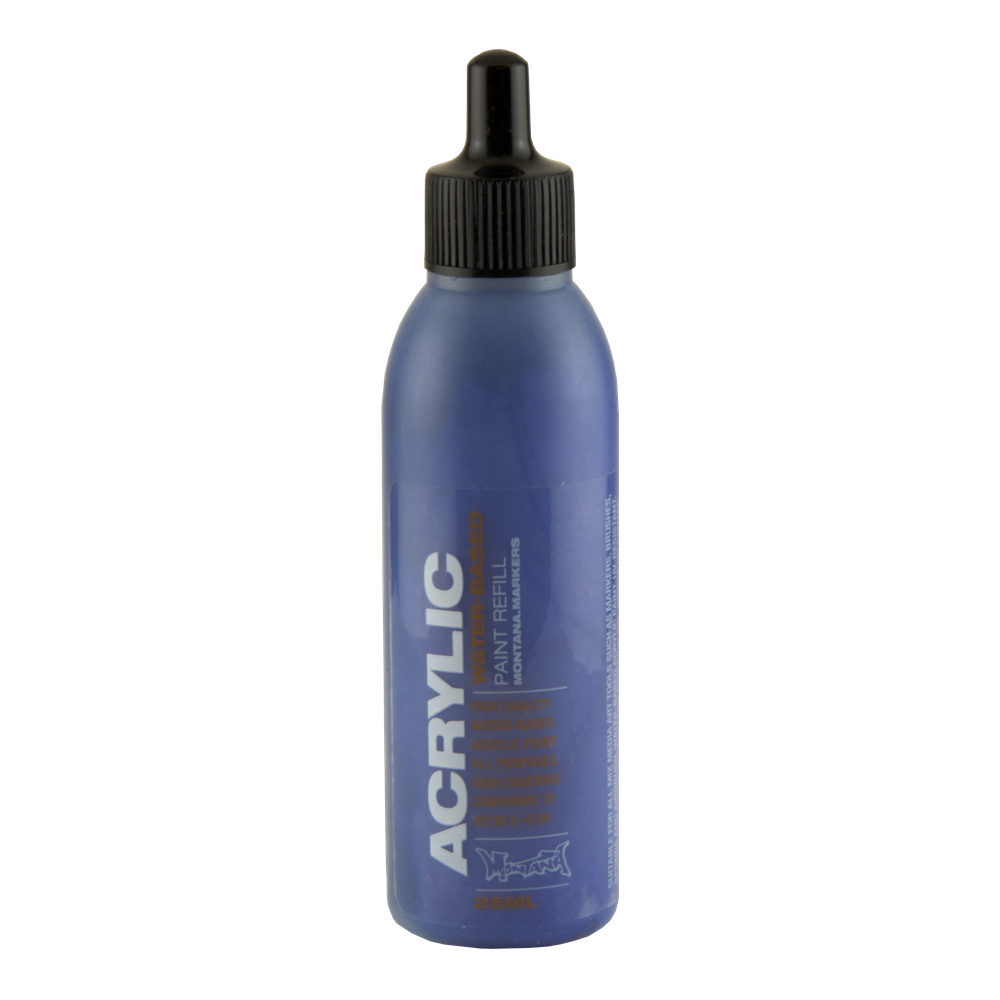 Montana Acryl Paint Refill 25Ml Blue Dark