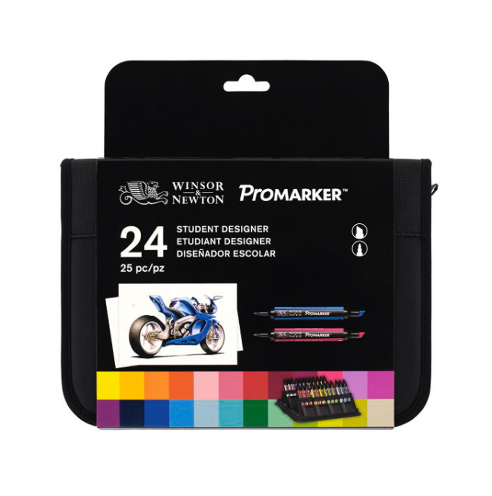 W&N Promarker Wallet Set Of 24