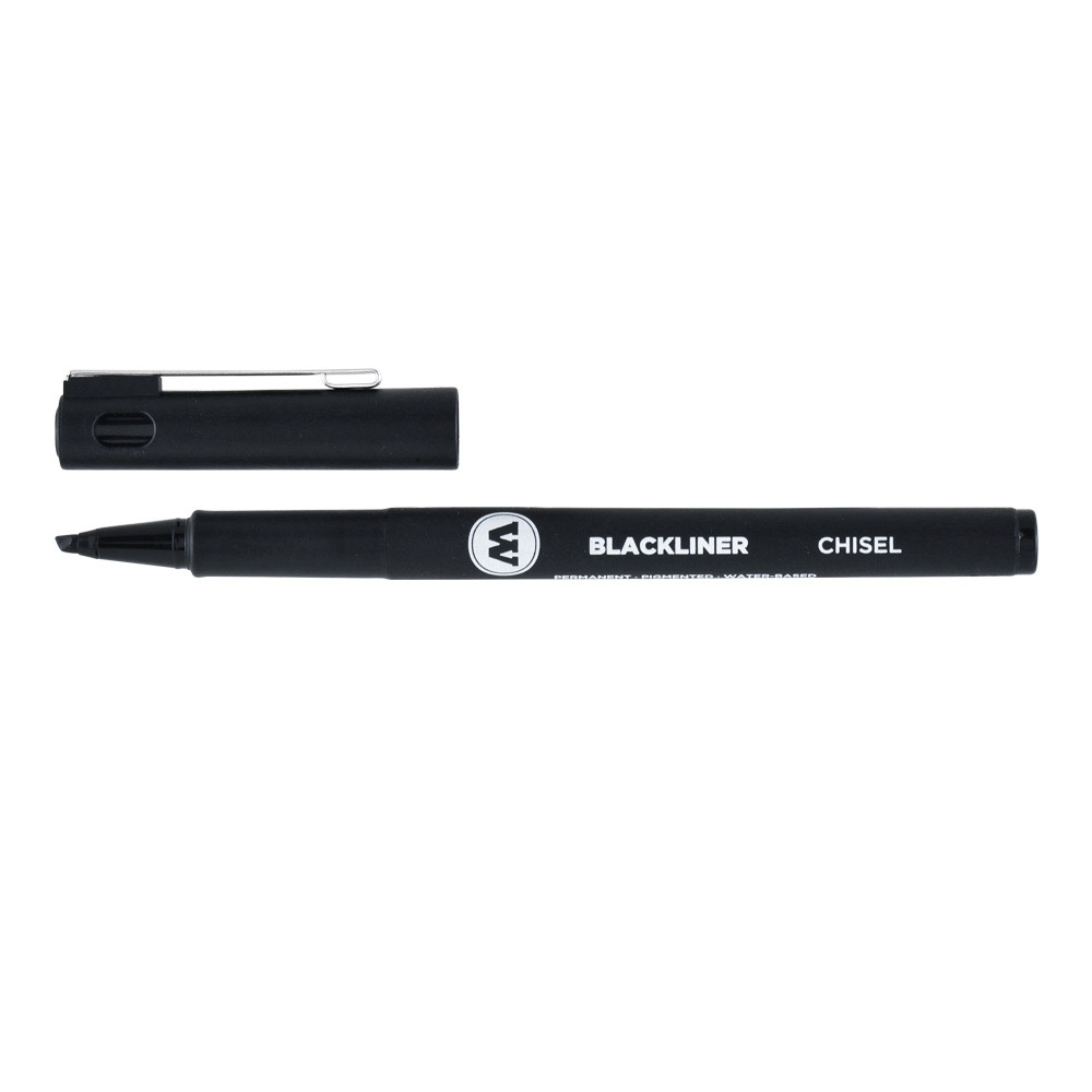 Molotow One4All Blackliner Pen Chisel Tip