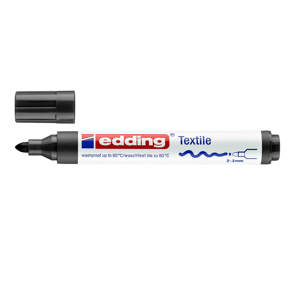 Edding 4500 Textile Marker Black