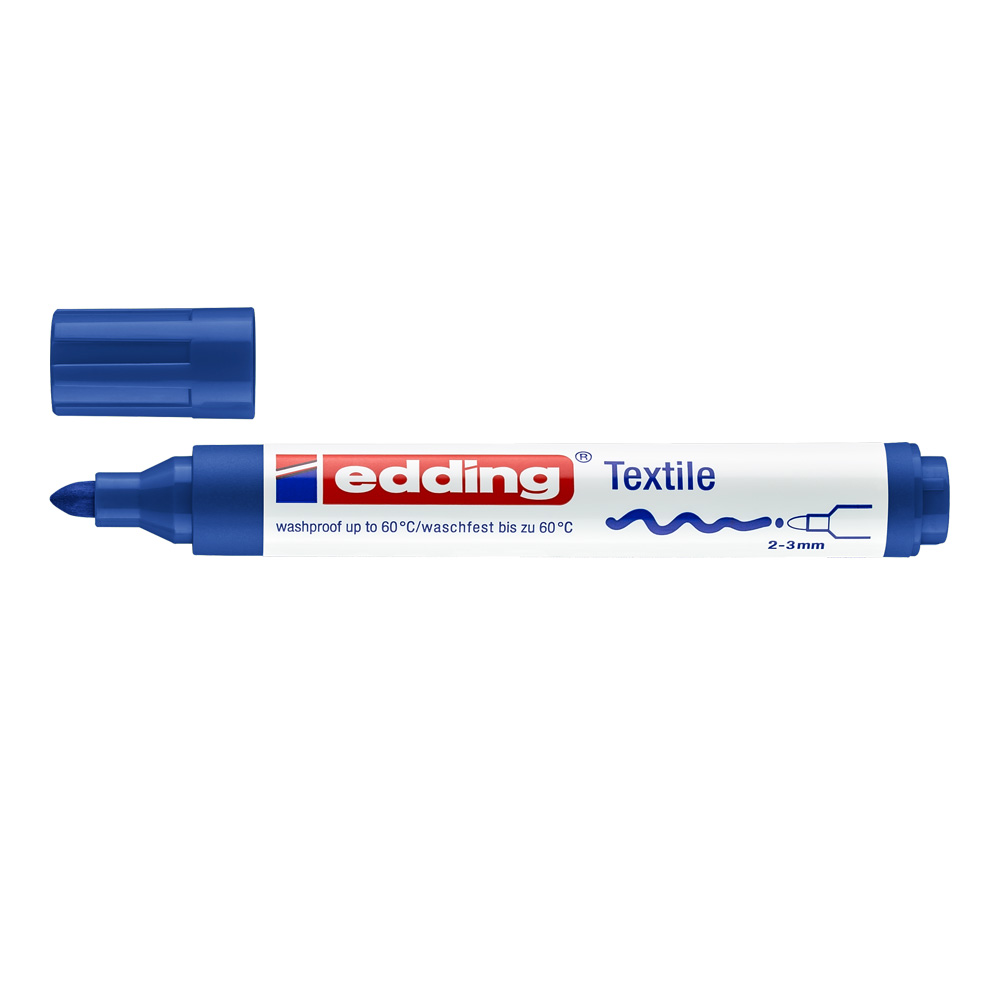 Edding 4500 Textile Marker Blue