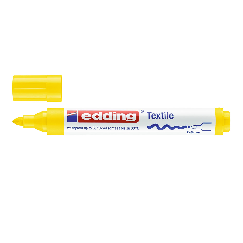 Edding 4500 Textile Marker Yellow