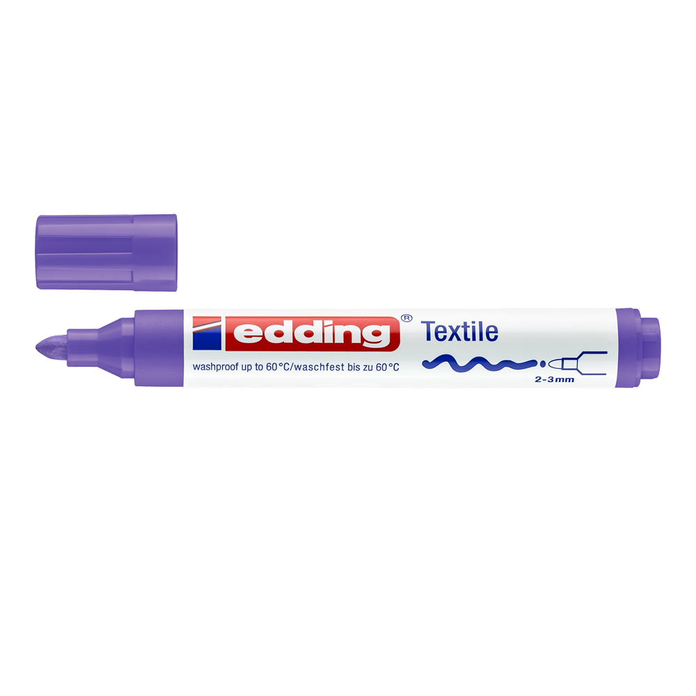 Edding 4500 Textile Marker Neon Violet