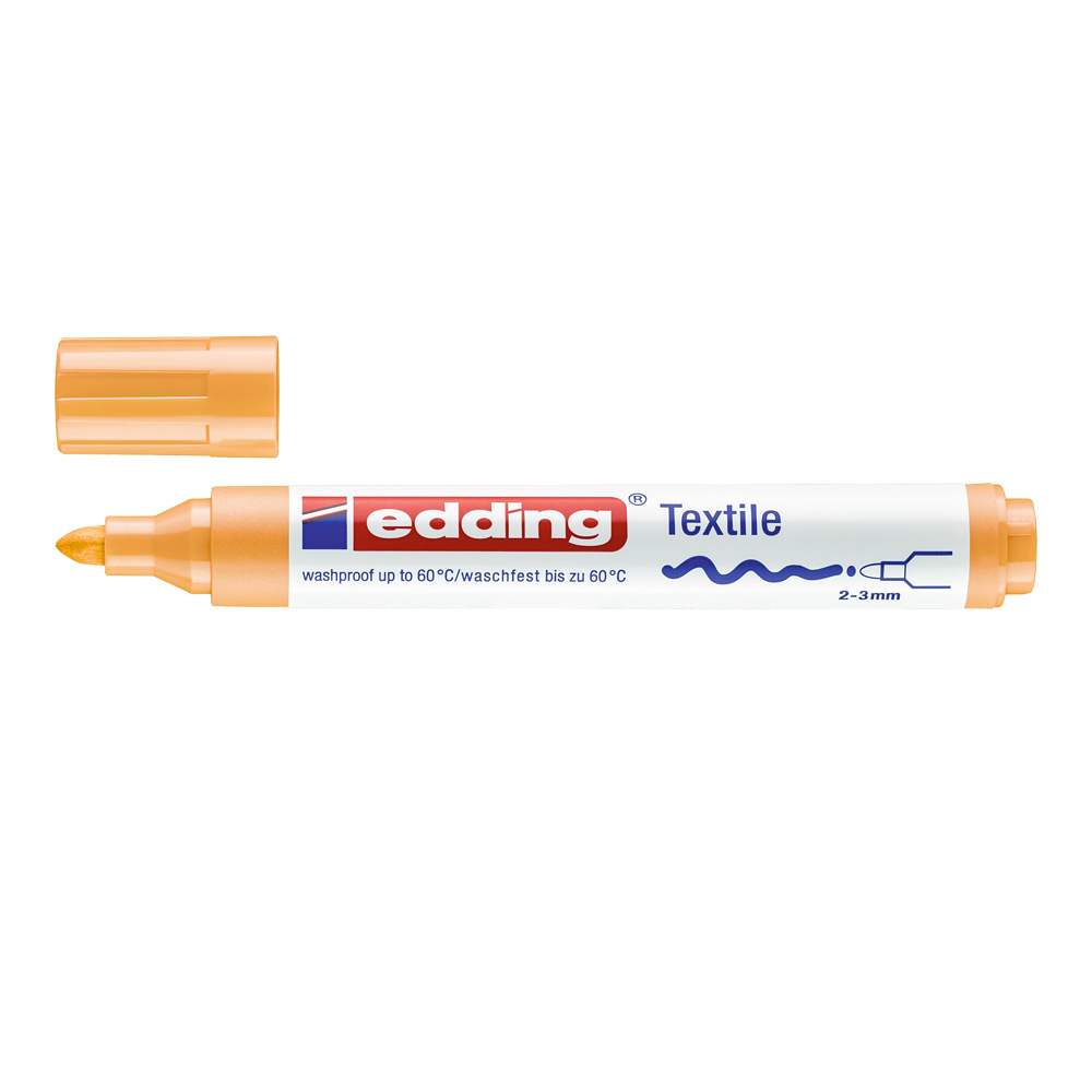 Edding 4500 Textile Marker Light Orange