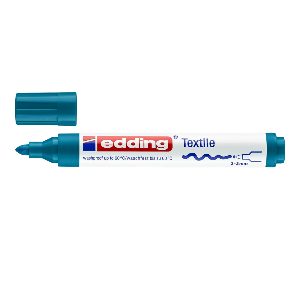 Edding 4500 Textile Marker Orient Blue