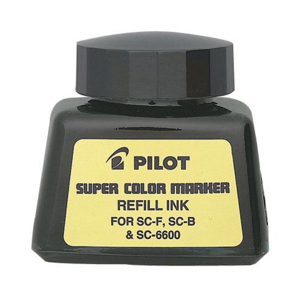 Pilot Super Color Marker Refill Black W/Xylen