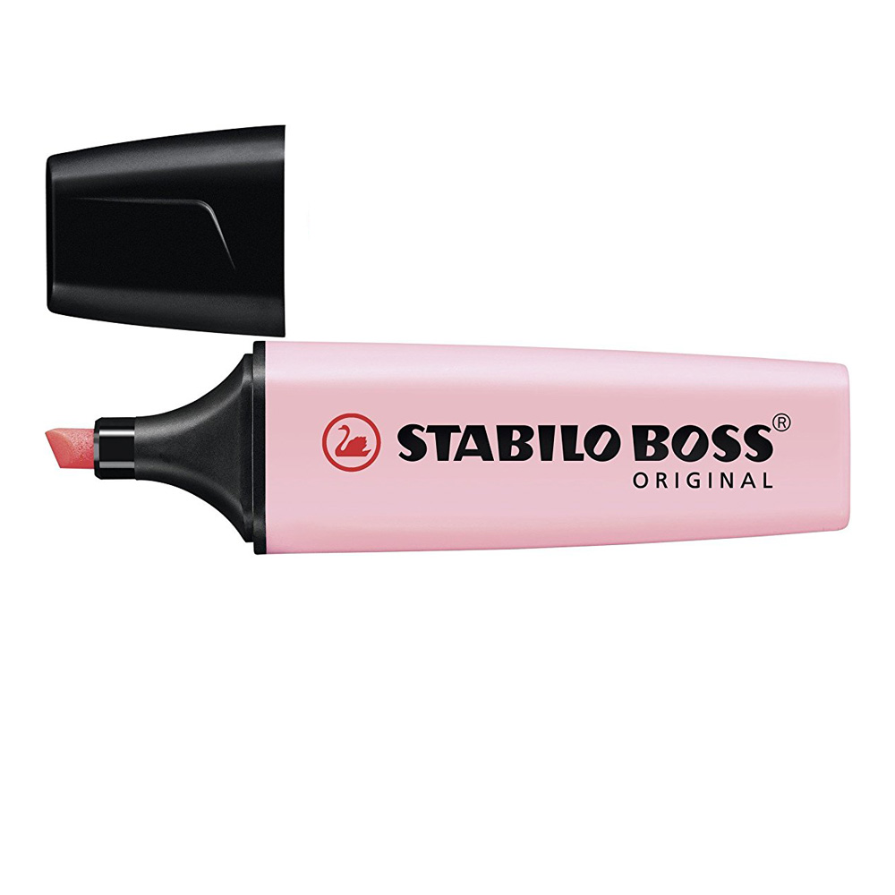 Stabilo Boss Highlighter Pastel Pink Blush