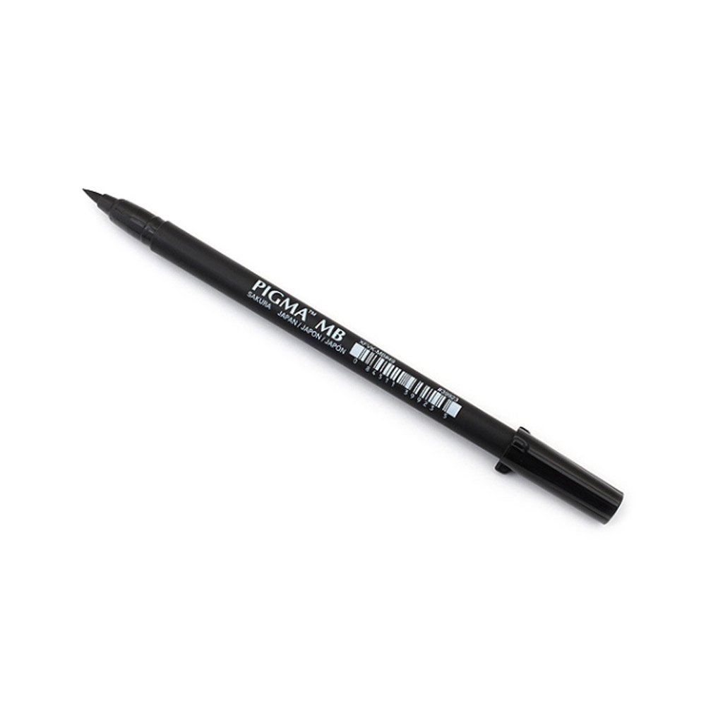 Pigma Professional Brush Marker Medium Black