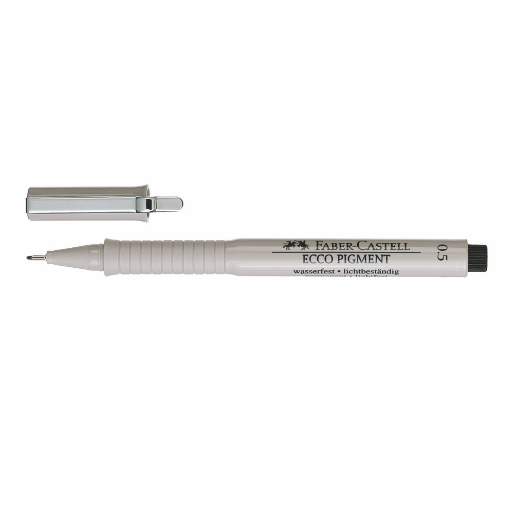 Ecco Fineliner Pigment Pen 0.5 mm Black