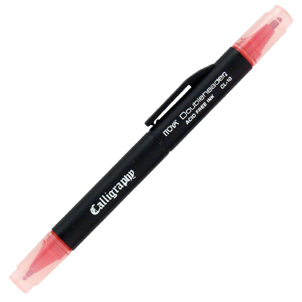 Doubleheader Calligraphy Marker Red