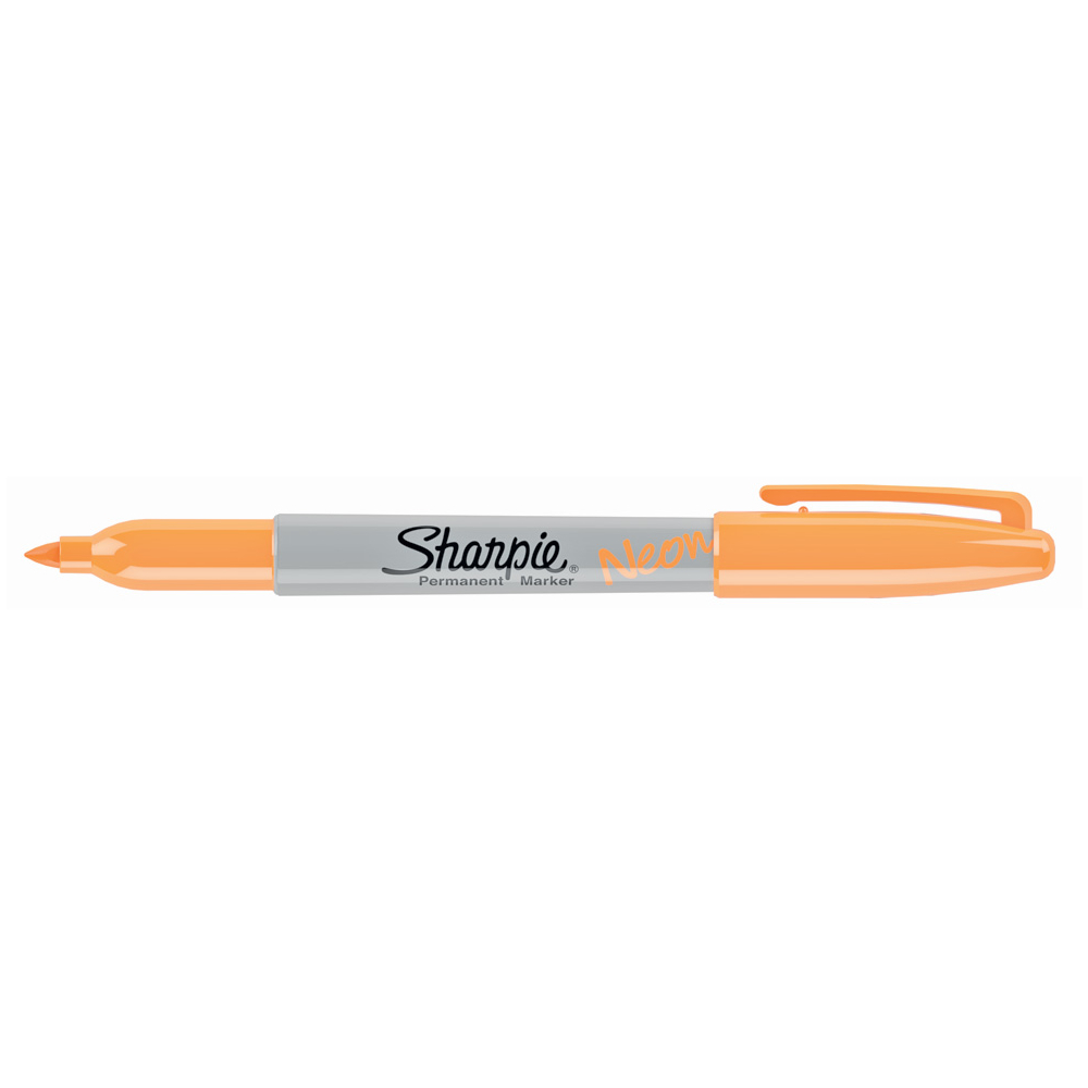 Sharpie Fine Marker Neon Orange