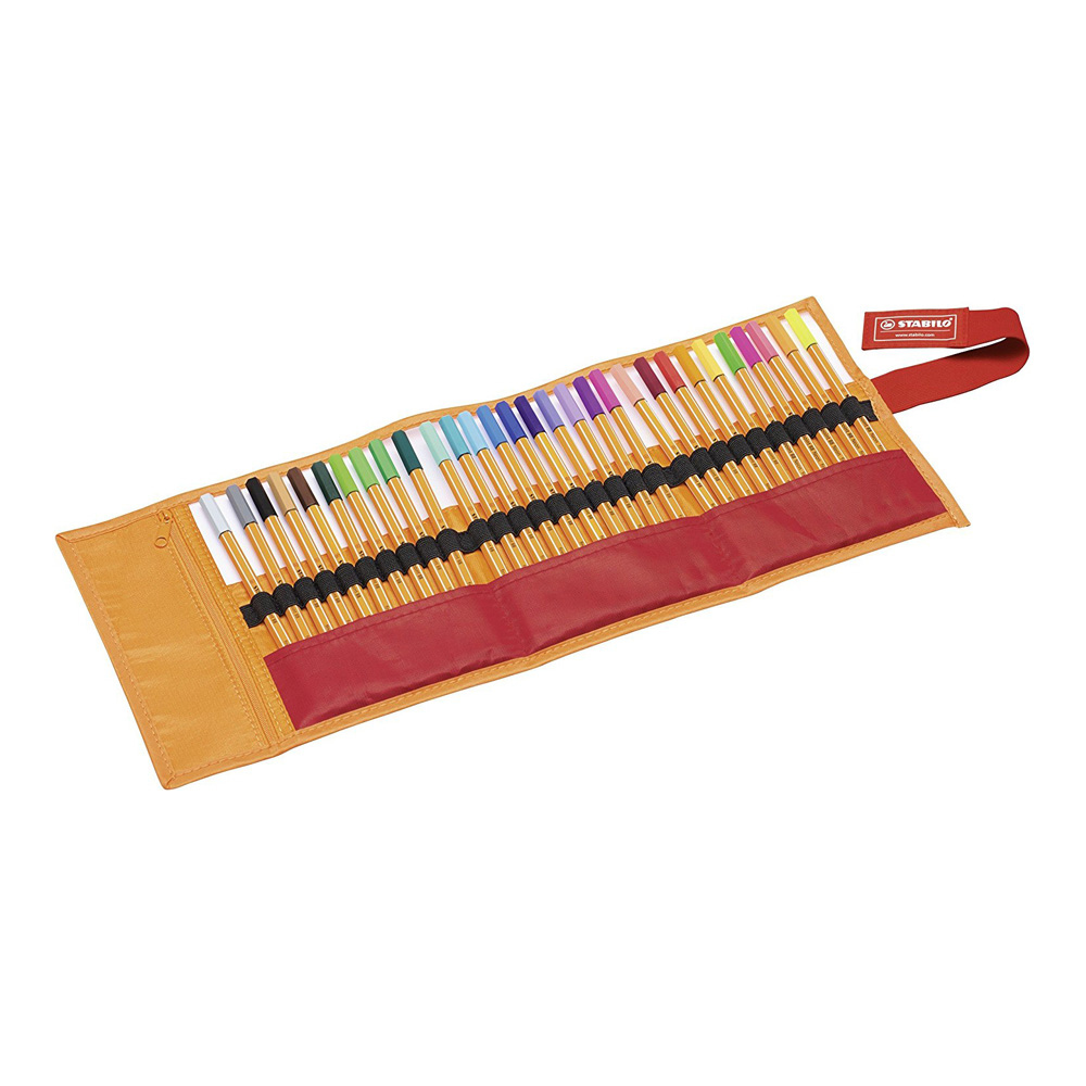 Stabilo Point 88 30-Color Rollerset