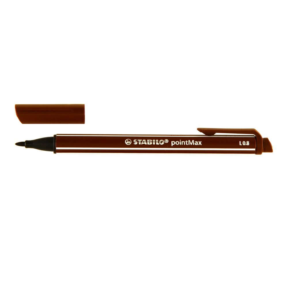 Stabilo Pointmax Pen Brown