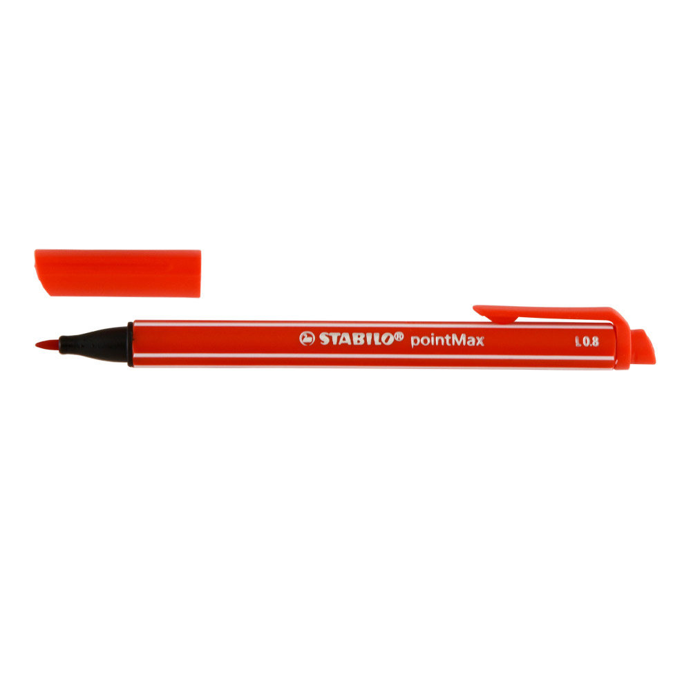 Stabilo Pointmax Pen Carmine