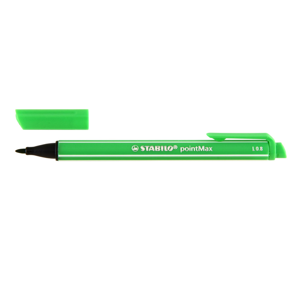 Stabilo Pointmax Pen Leaf Green