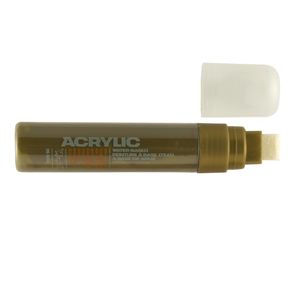 Montana Acrylic Paint Marker 15Mm Gold Matte