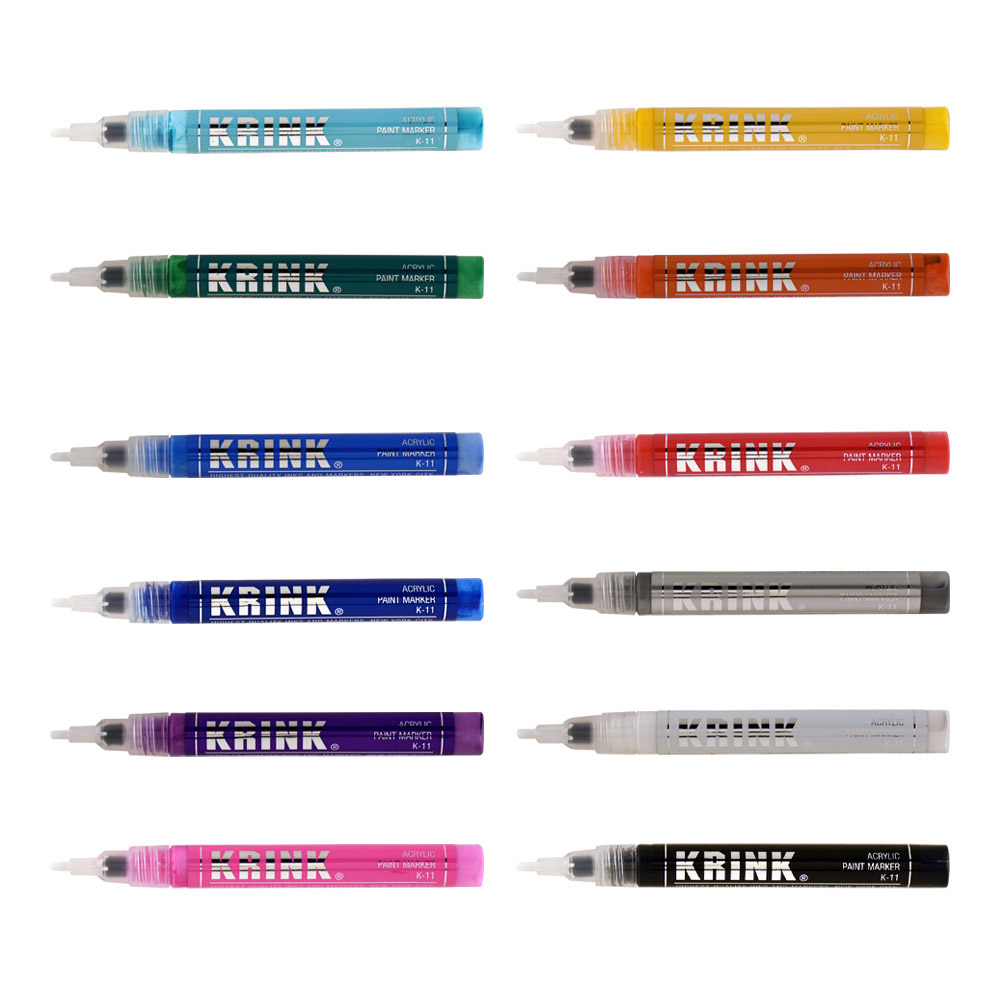 Krink K-11 Acrylic Paint Marker Set of 12