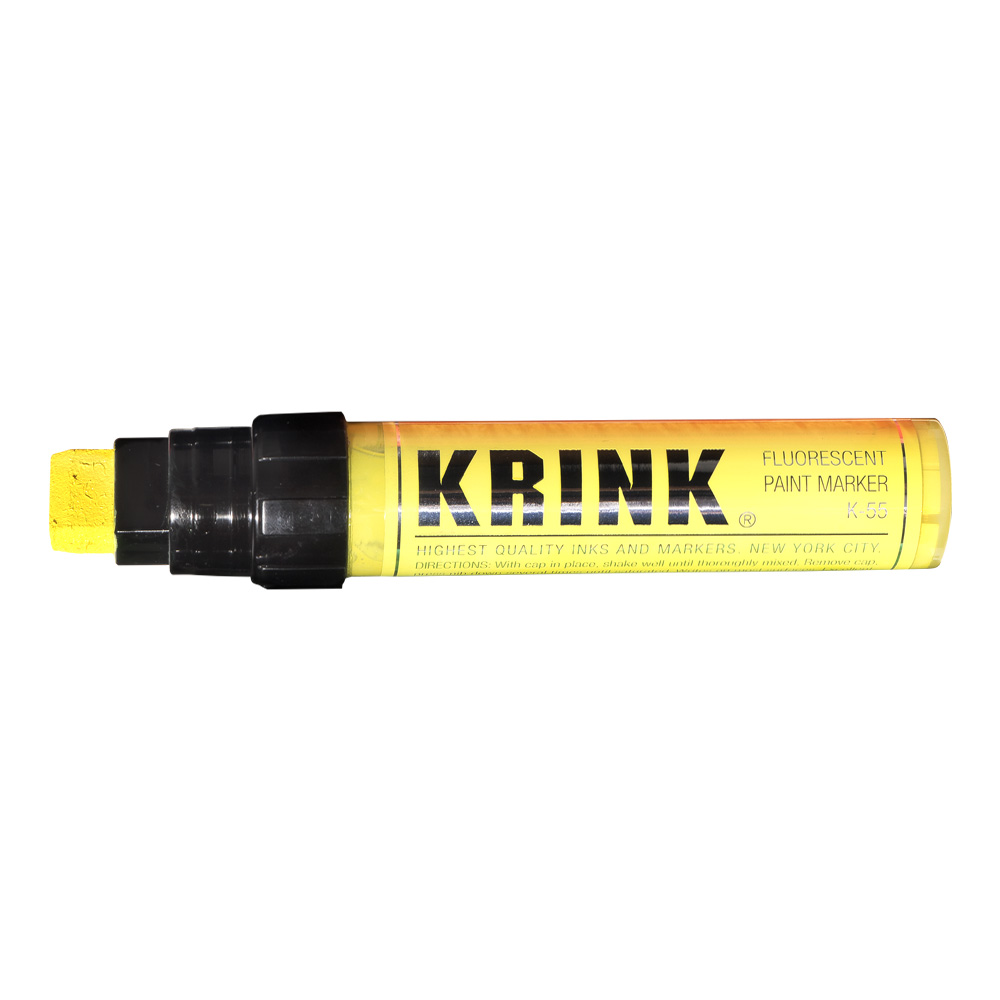 Krink K-55 Acrylic Paint Marker Fluor Yellow