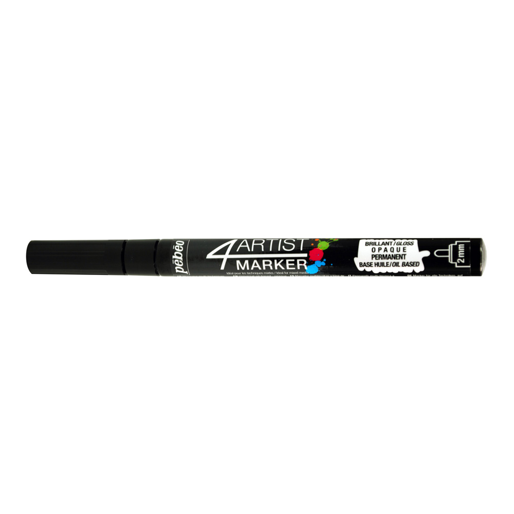 Pebeo 4Artist Marker 2mm Black