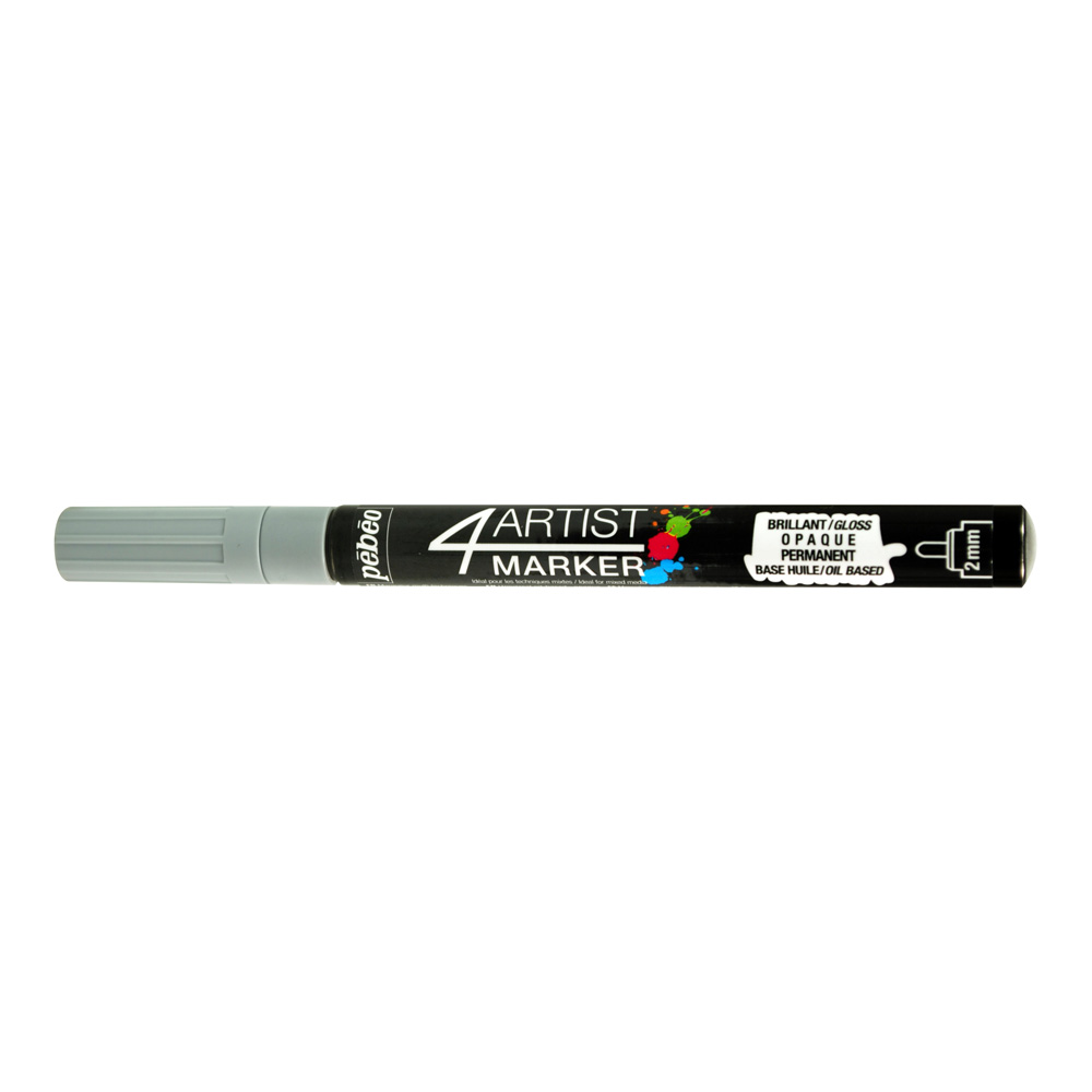 Pebeo 4Artist Marker 2mm Grey