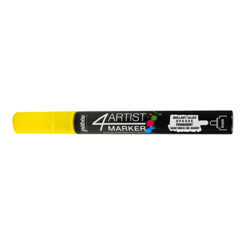 Pebeo 4Artist Marker 4mm Yellow