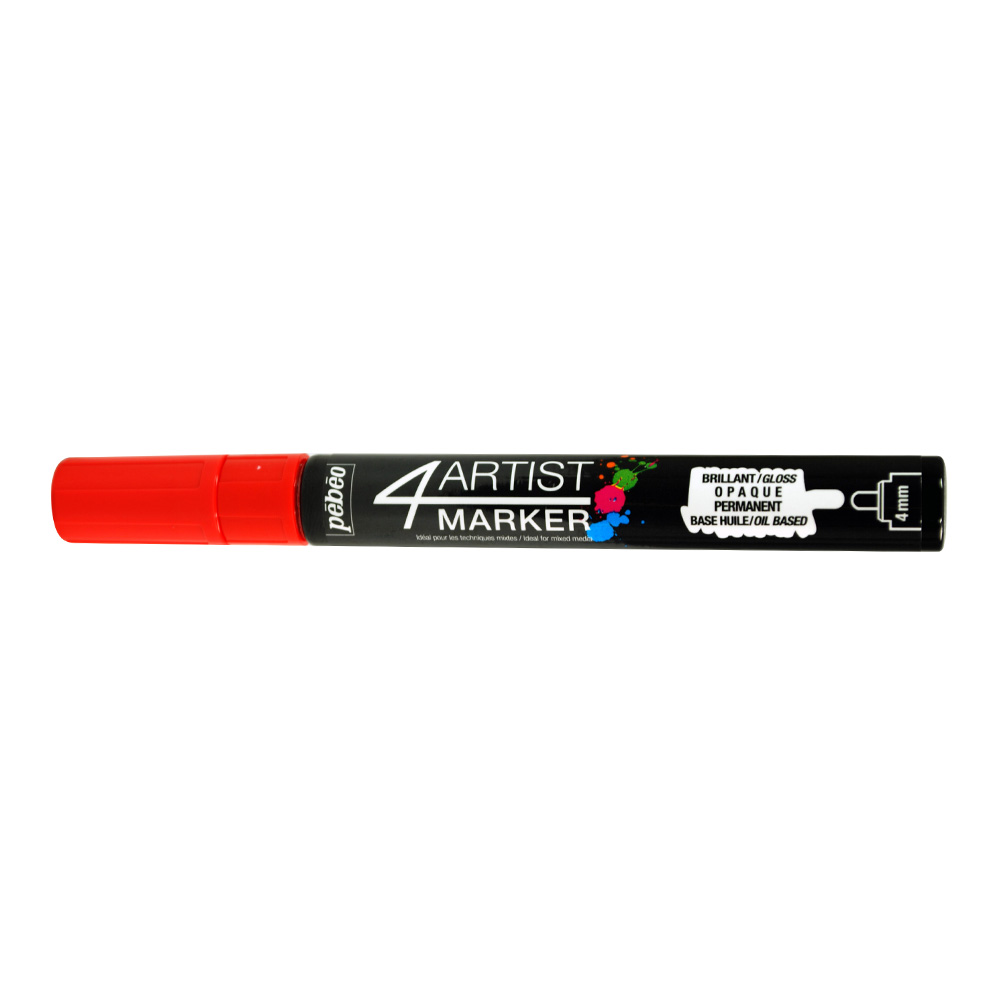 Pebeo 4Artist Marker 4mm Red