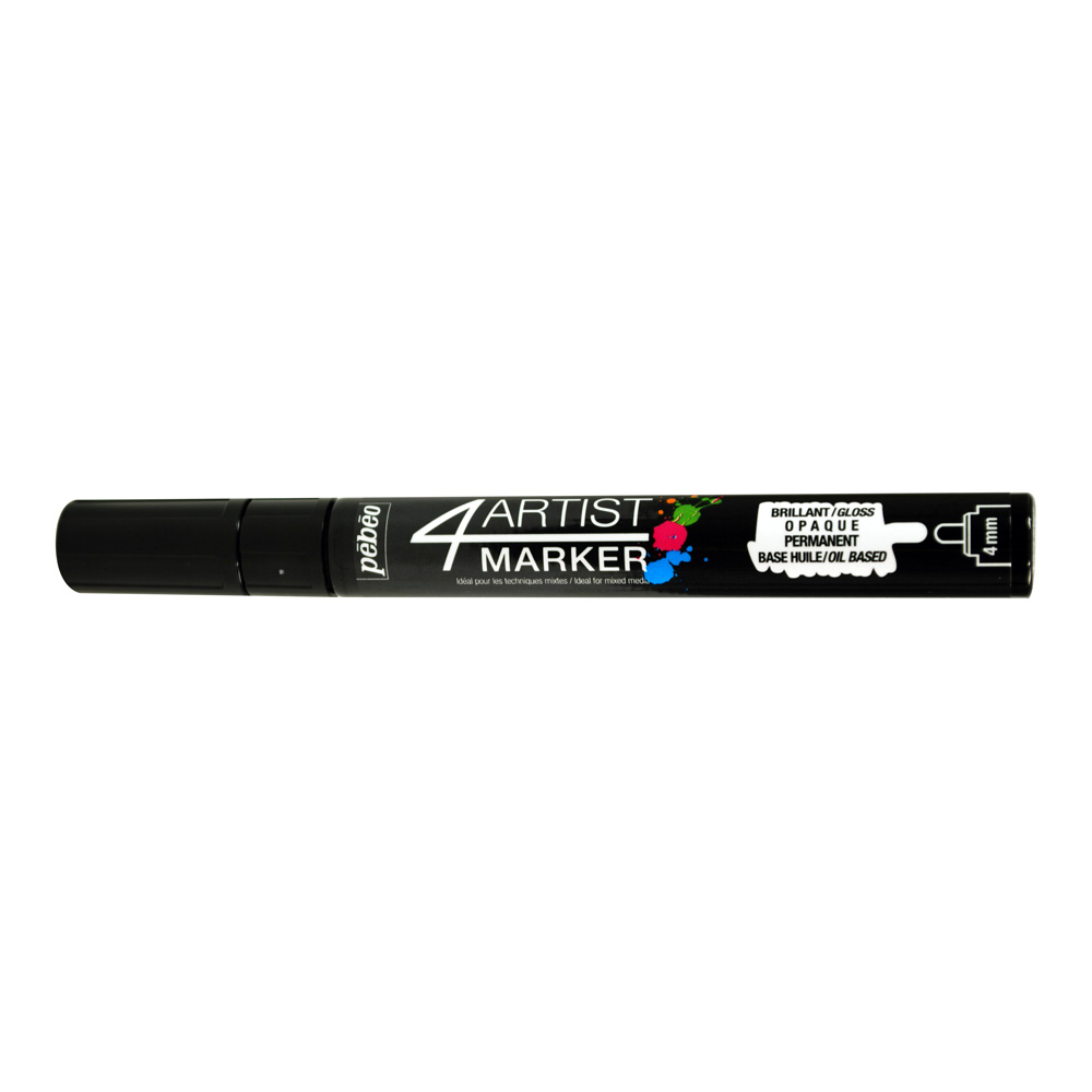 Pebeo 4Artist Marker 4mm Black