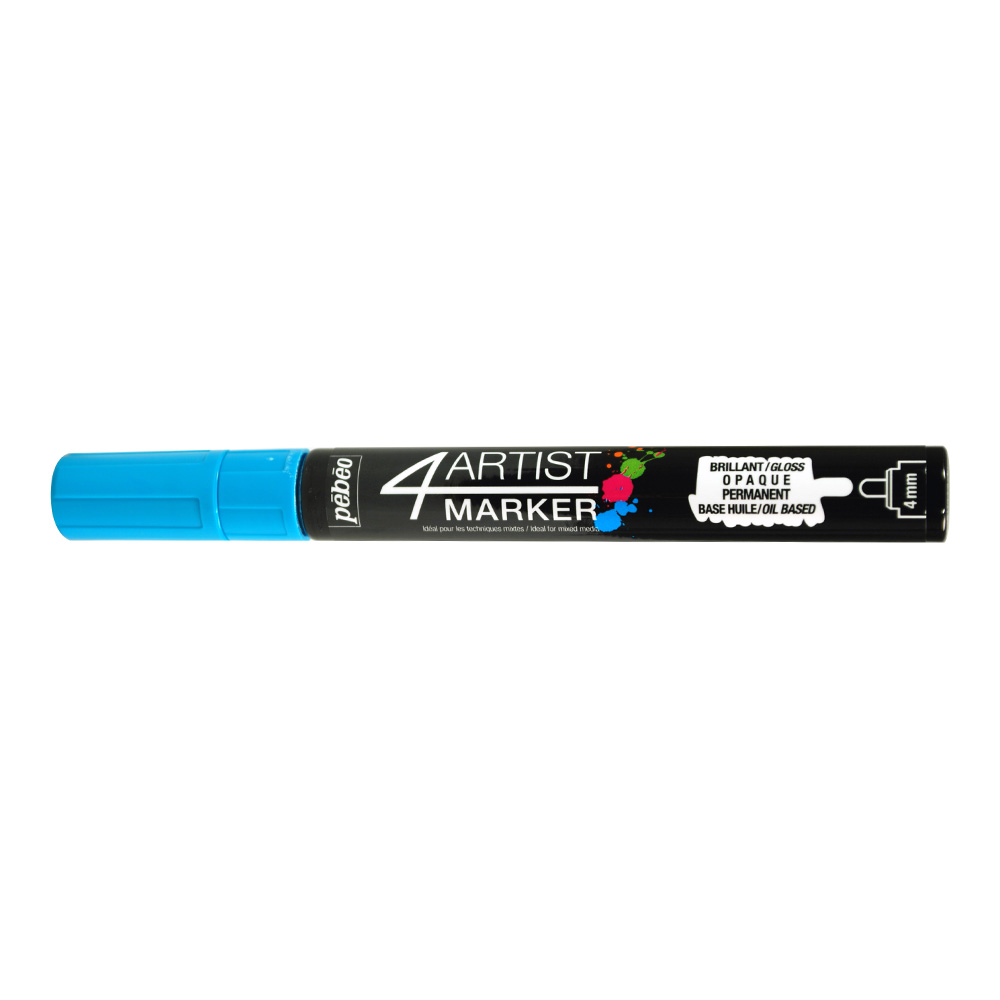 Pebeo 4Artist Marker 4mm Light Blue