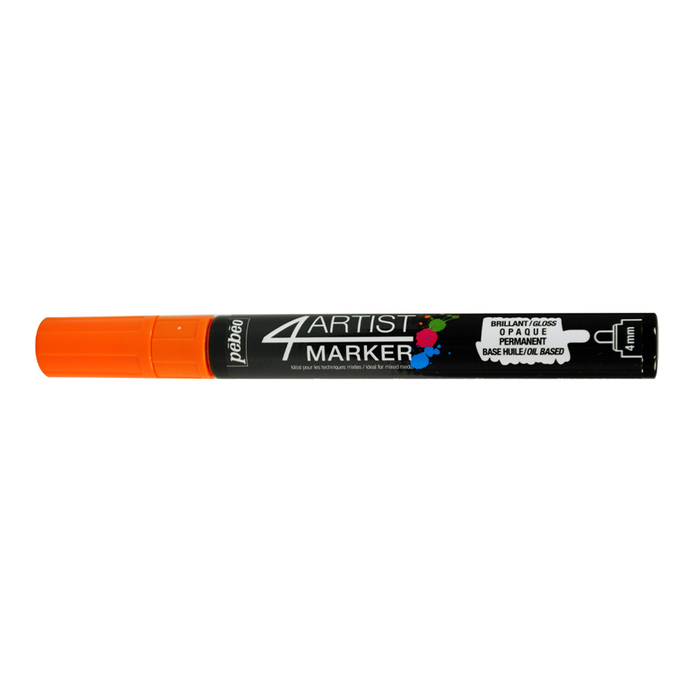 Pebeo 4Artist Marker 4mm Orange