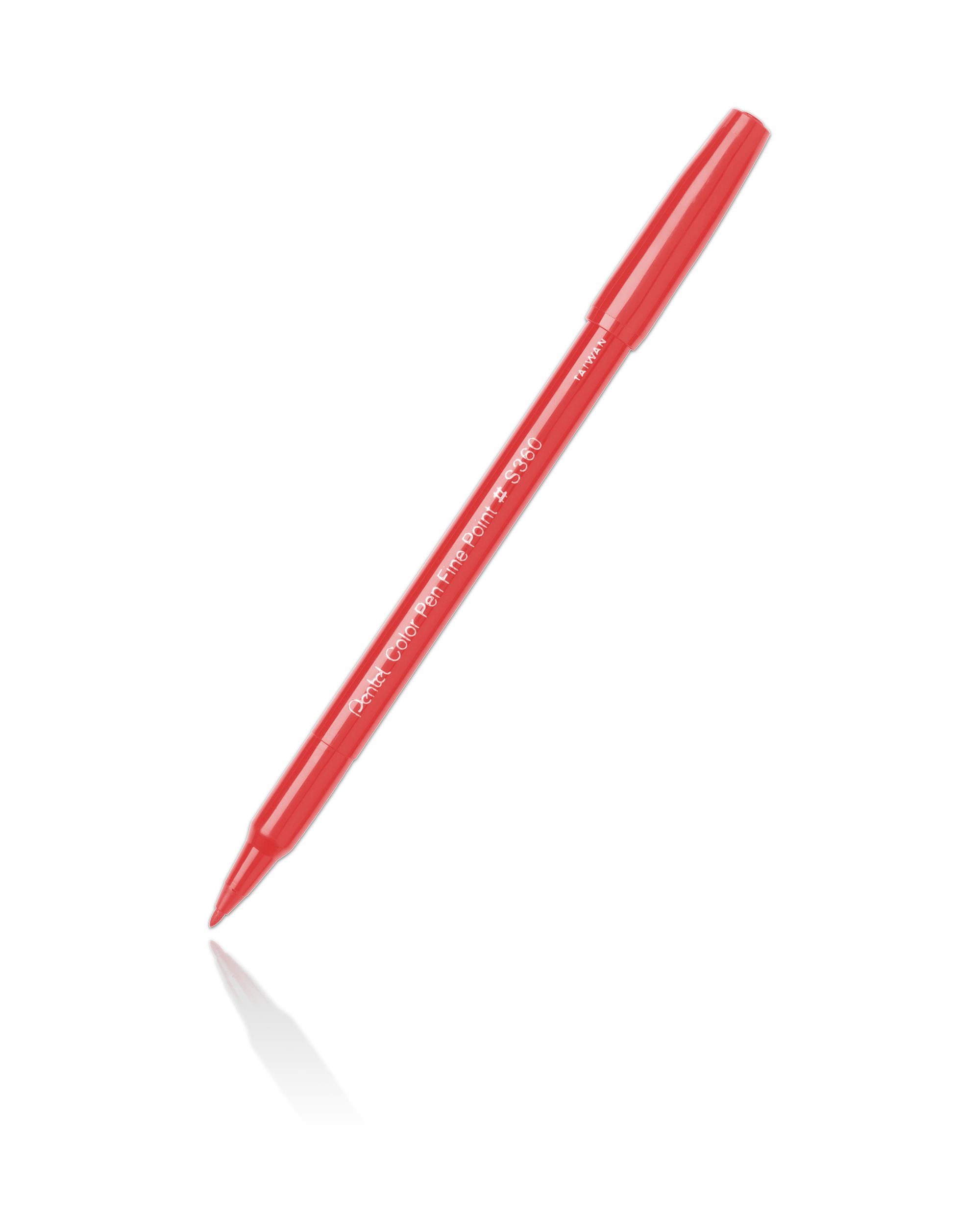 Pentel S360 Color Pen Red-102