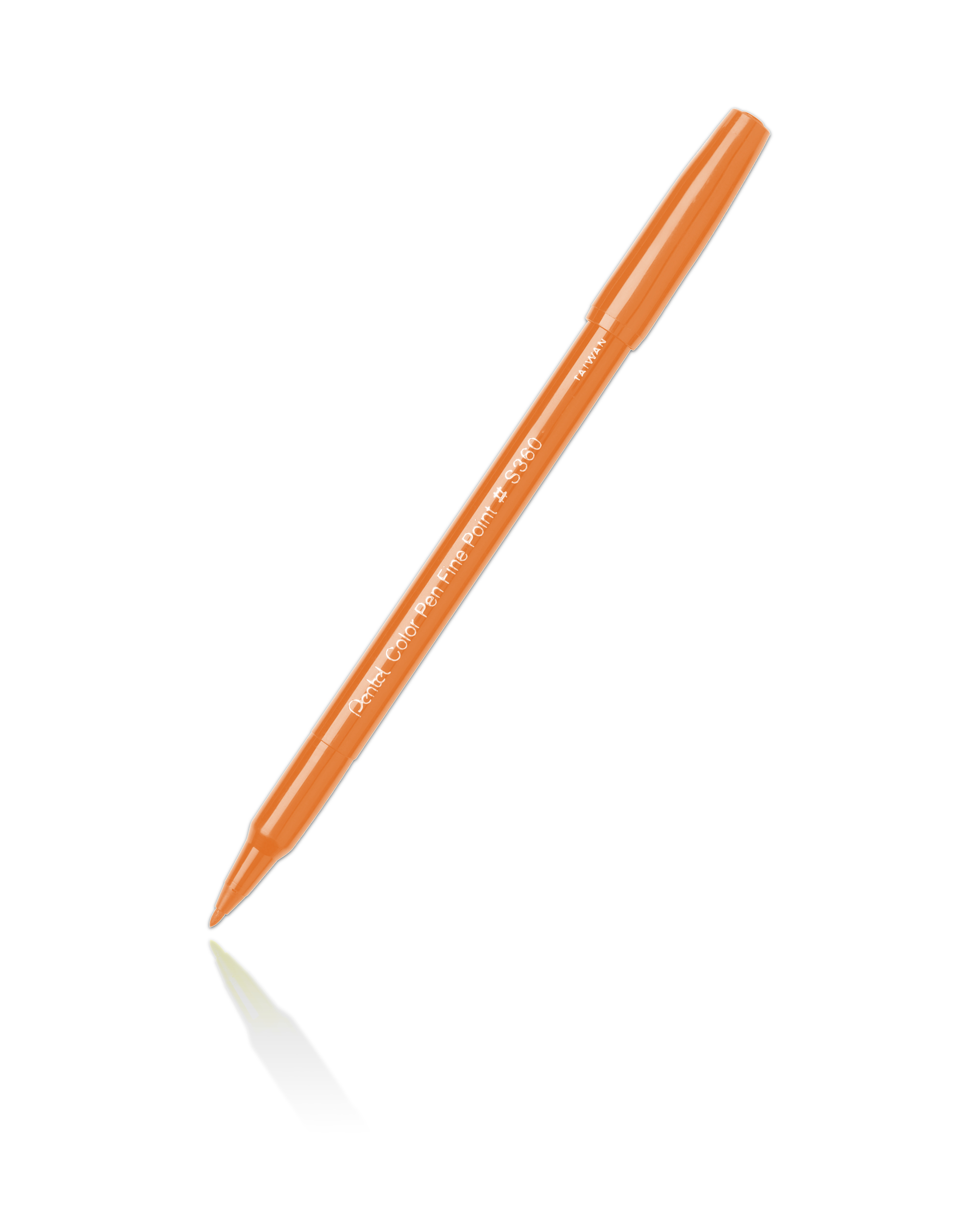 Pentel S360 Color Pen Orange-107