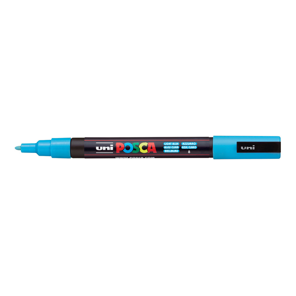 Posca Paint Marker PC-3M Fine Light Blue