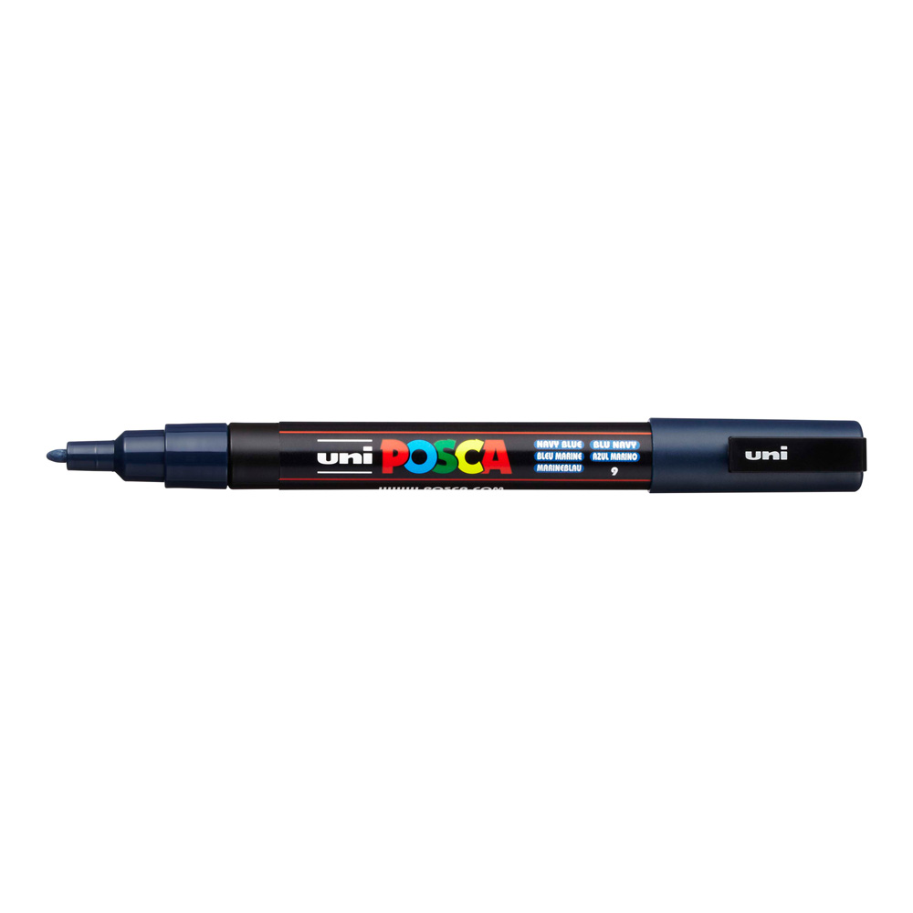 Posca Paint Marker PC-3M Fine Navy Blue