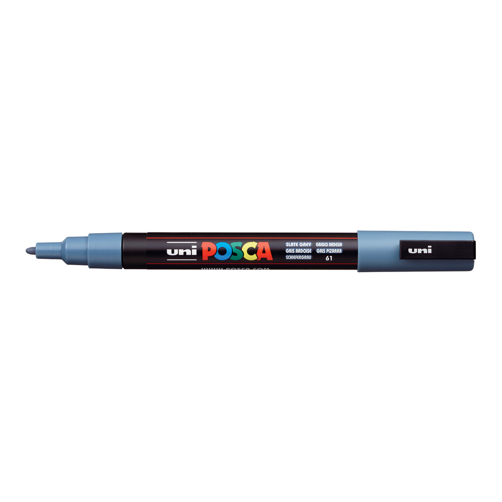 Posca Paint Marker PC-3M Fine Slate Grey