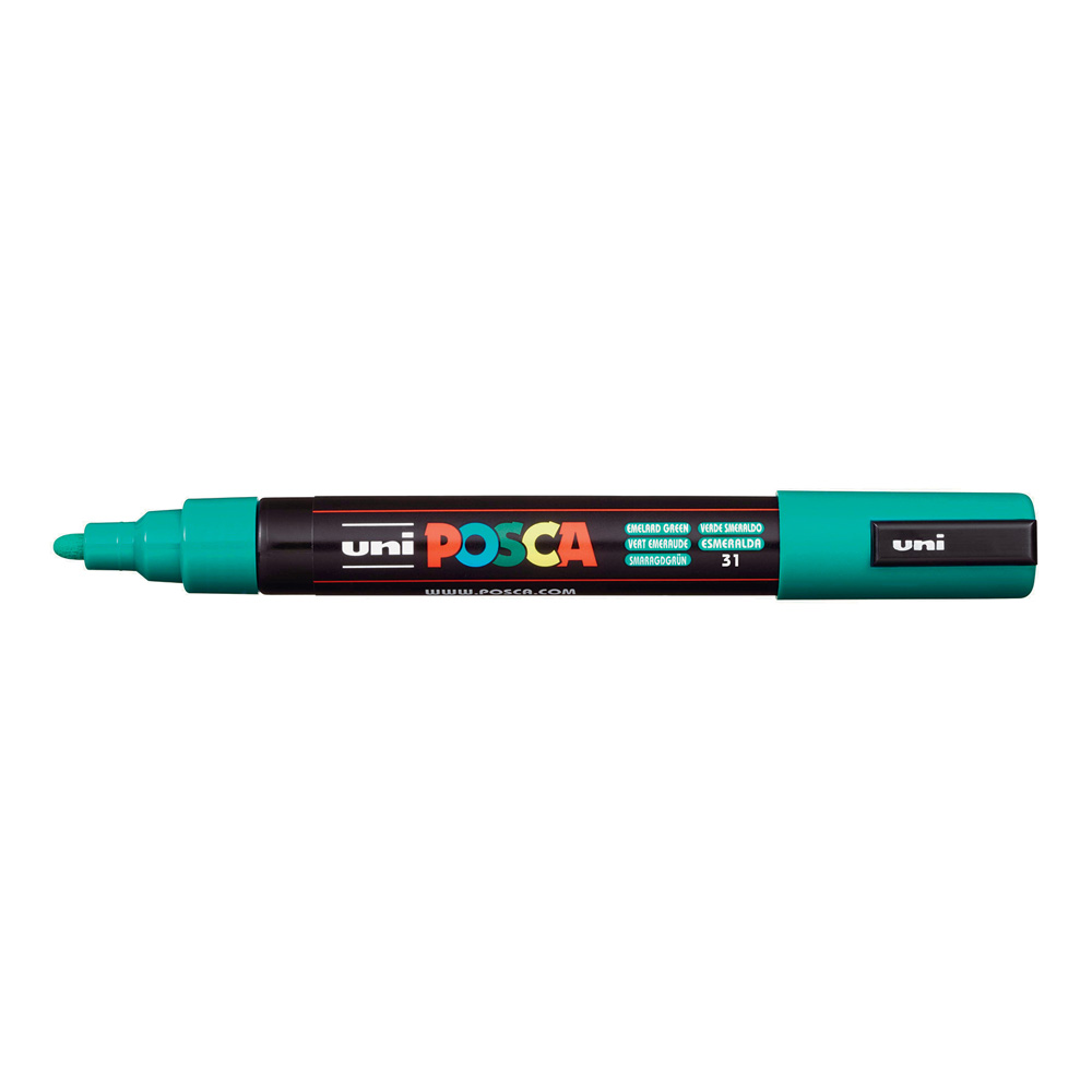 Posca Paint Marker PC-5M Medium Emerald Green