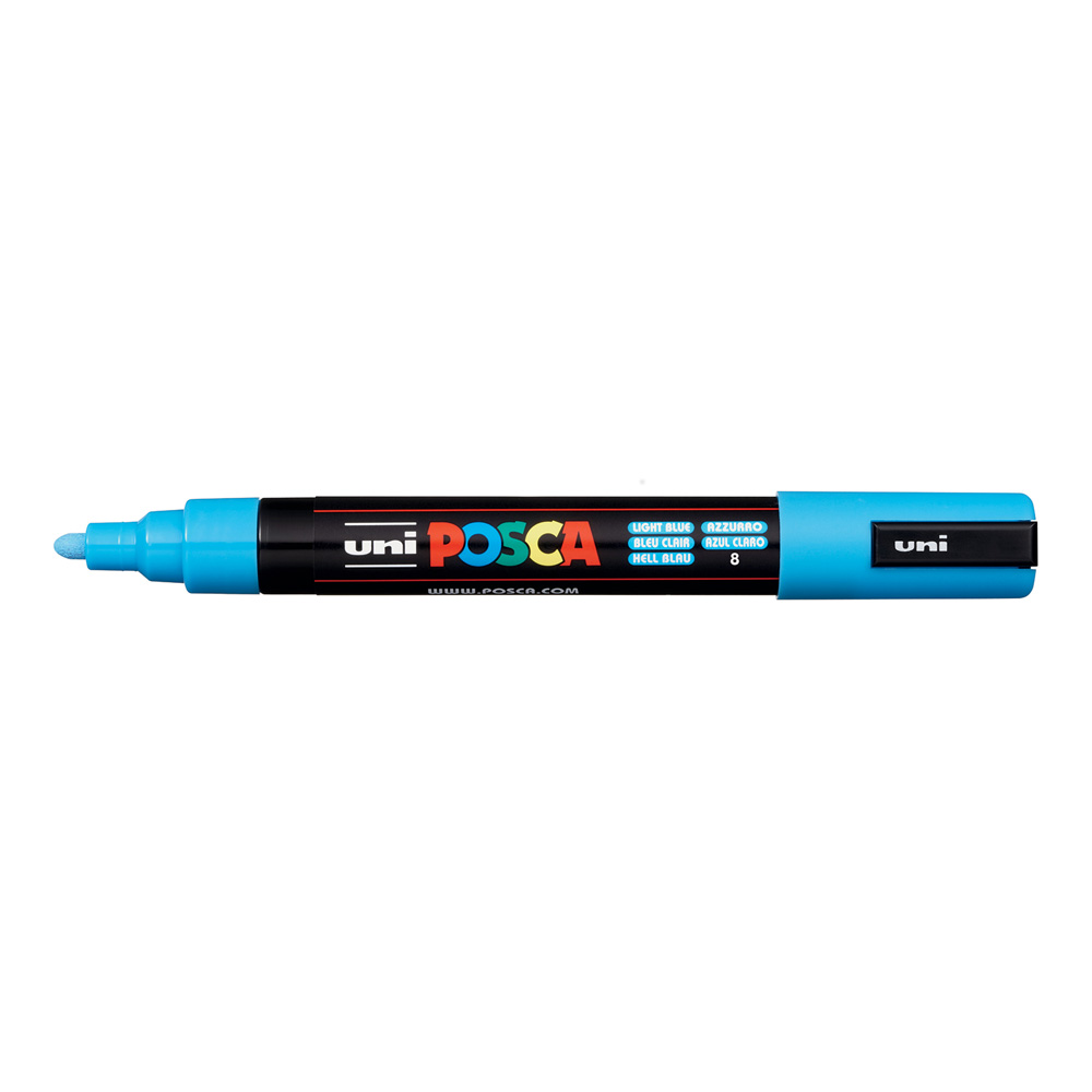 Posca Paint Marker Medium PC-5M Light Blue