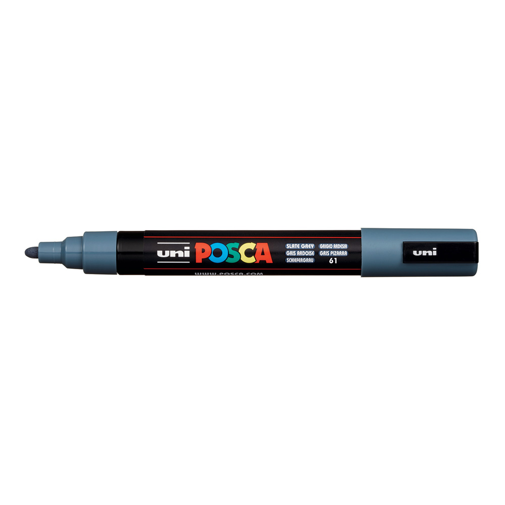 Posca Paint Marker PC-5M Medium Slate Grey