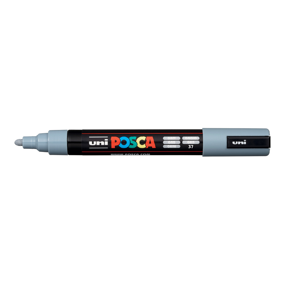 Posca Paint Marker PC-5M Medium Grey