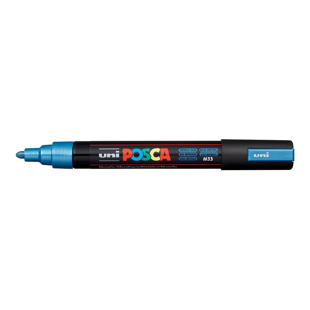 Posca PC-5M Medium Metallic Blue Paint Marker