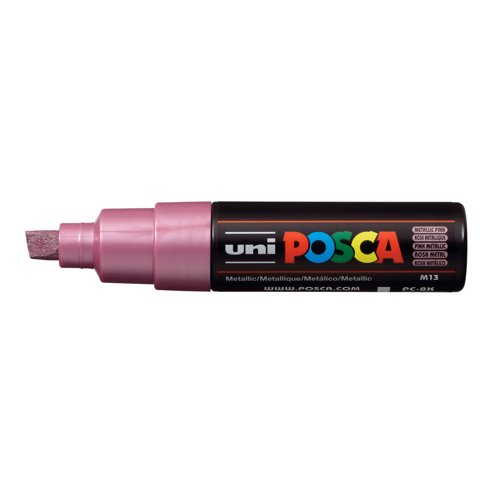 Posca Paint Marker PC-8K Broad Metallic Pink