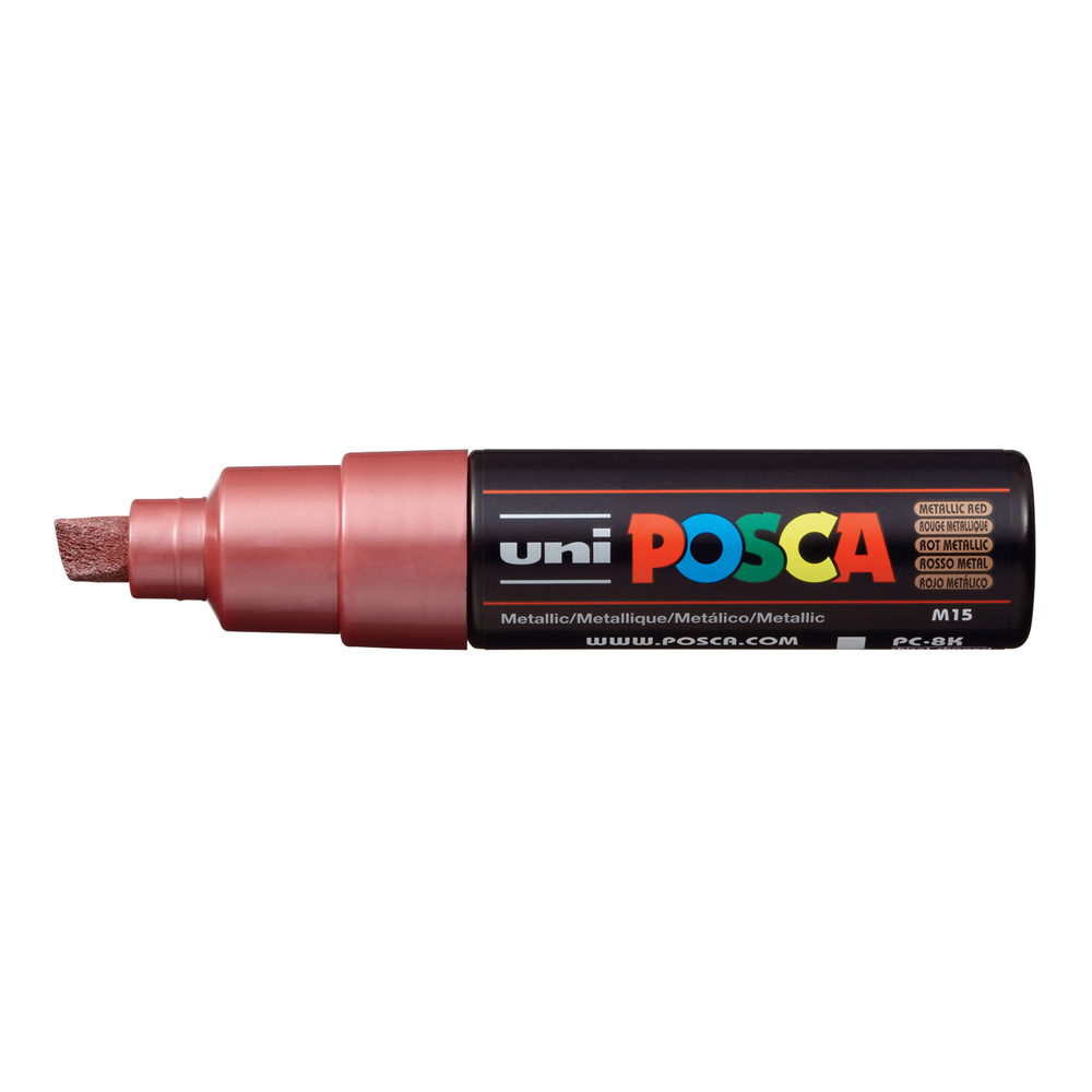 Posca Paint Marker PC-8K Broad Metallic Red