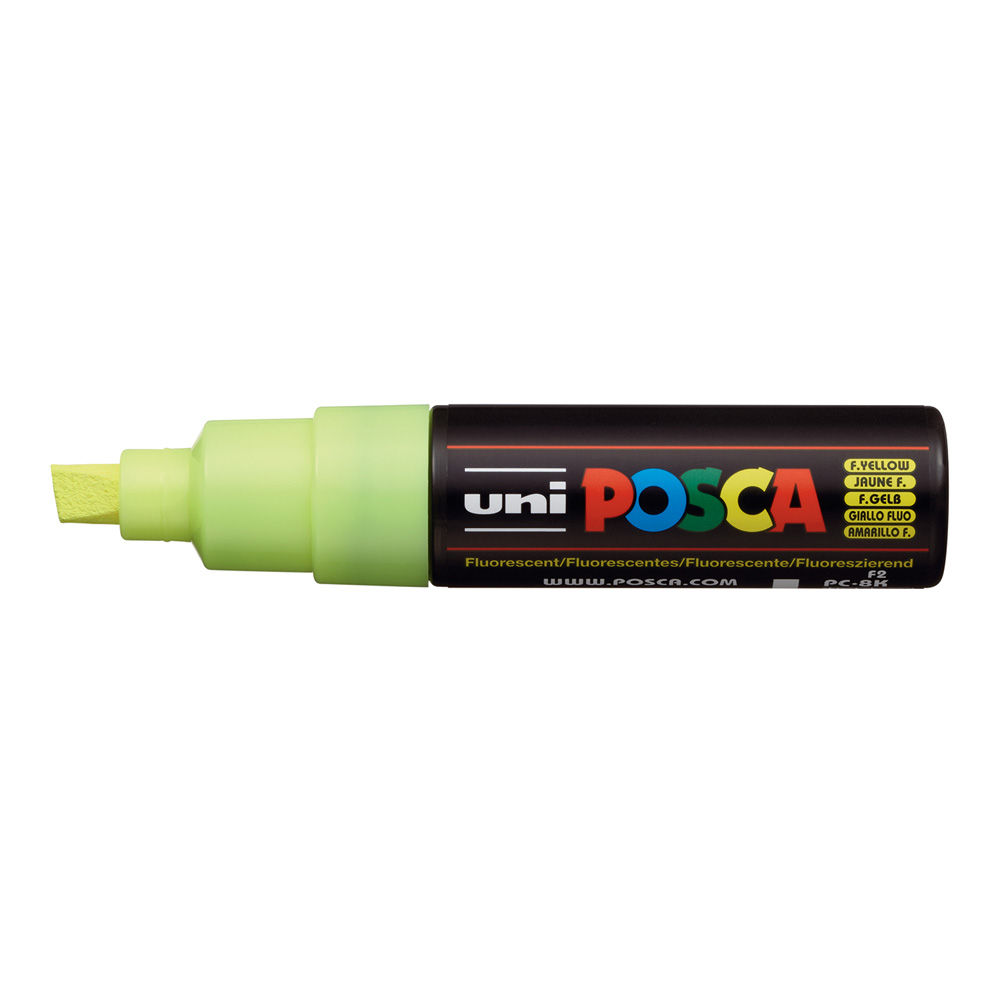 Posca Paint Marker PC-8K Broad Fluores Yellow