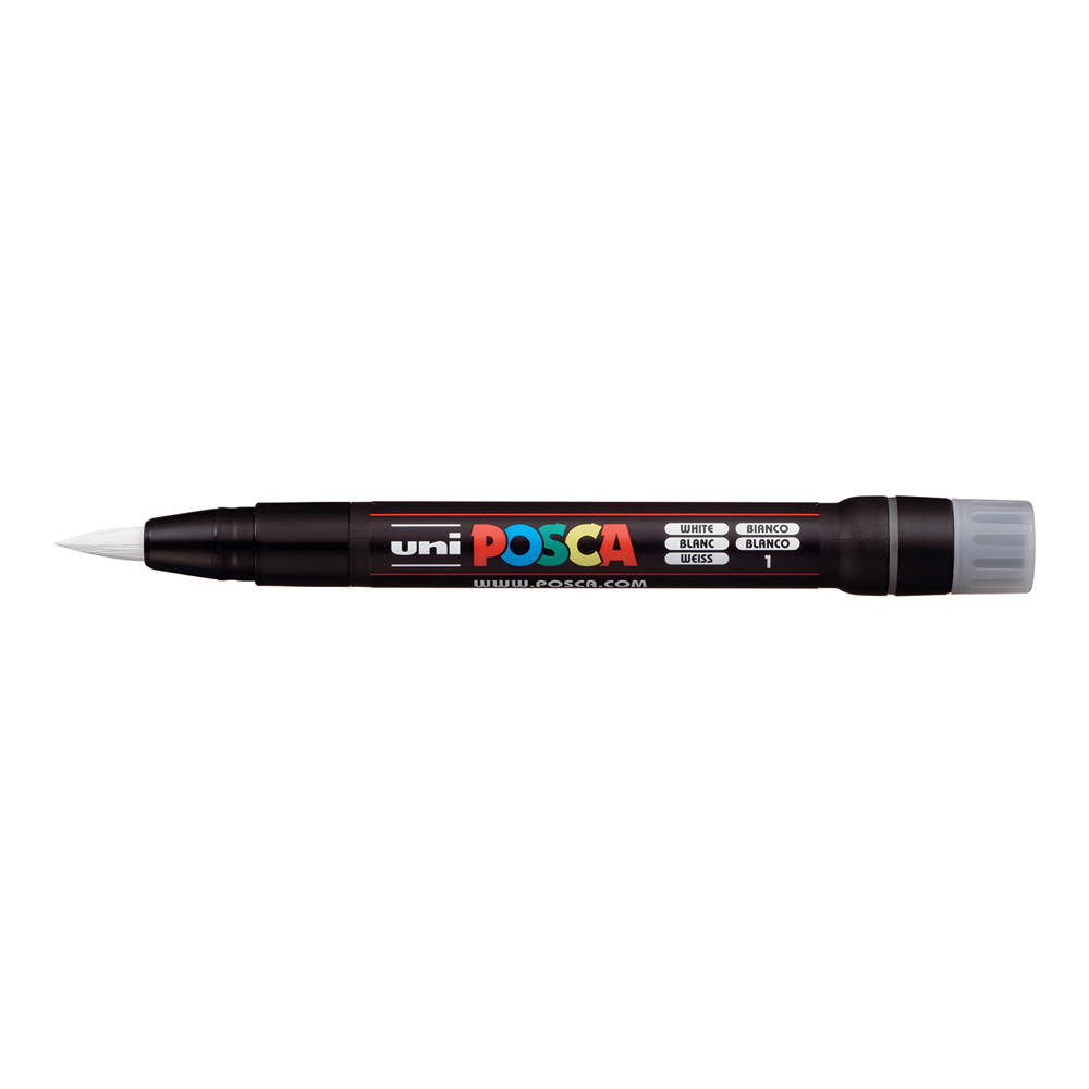Posca Paint Marker PCF-350 Brush White
