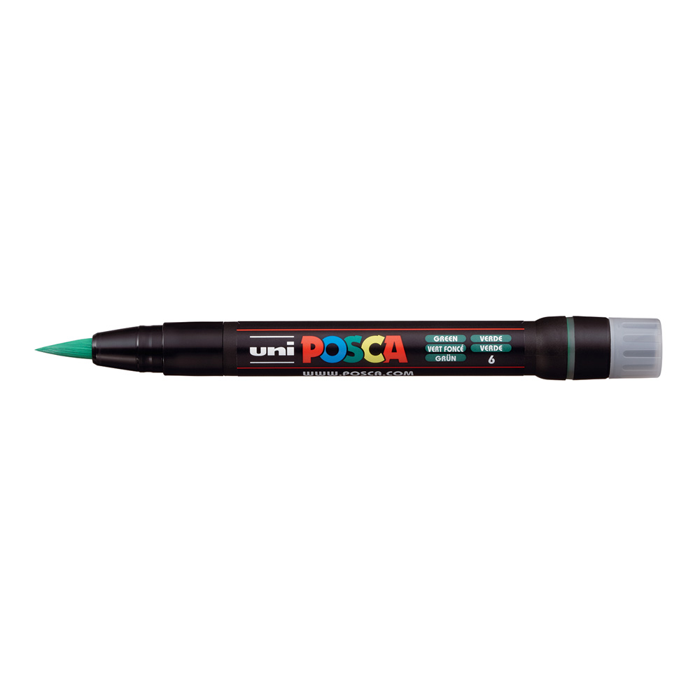 Posca Paint Marker PCF-350 Brush Green