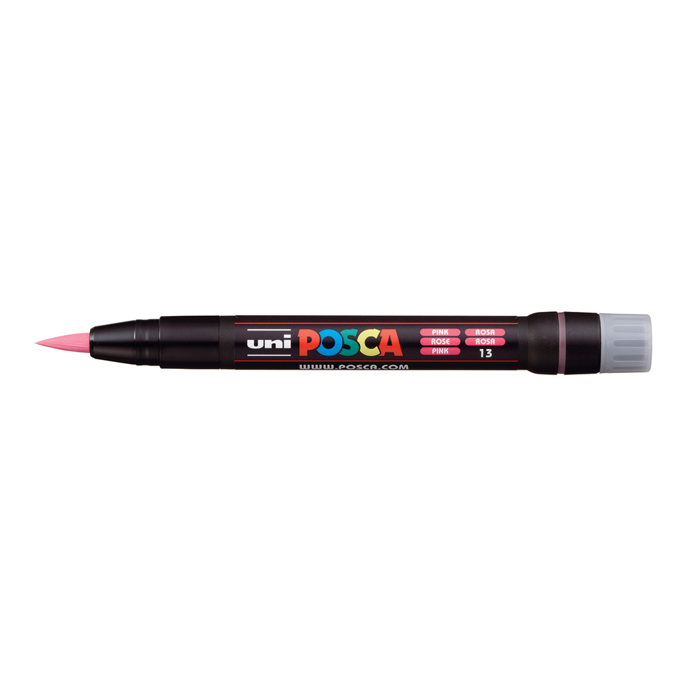 Posca Paint Marker PCF-350 Brush Pink