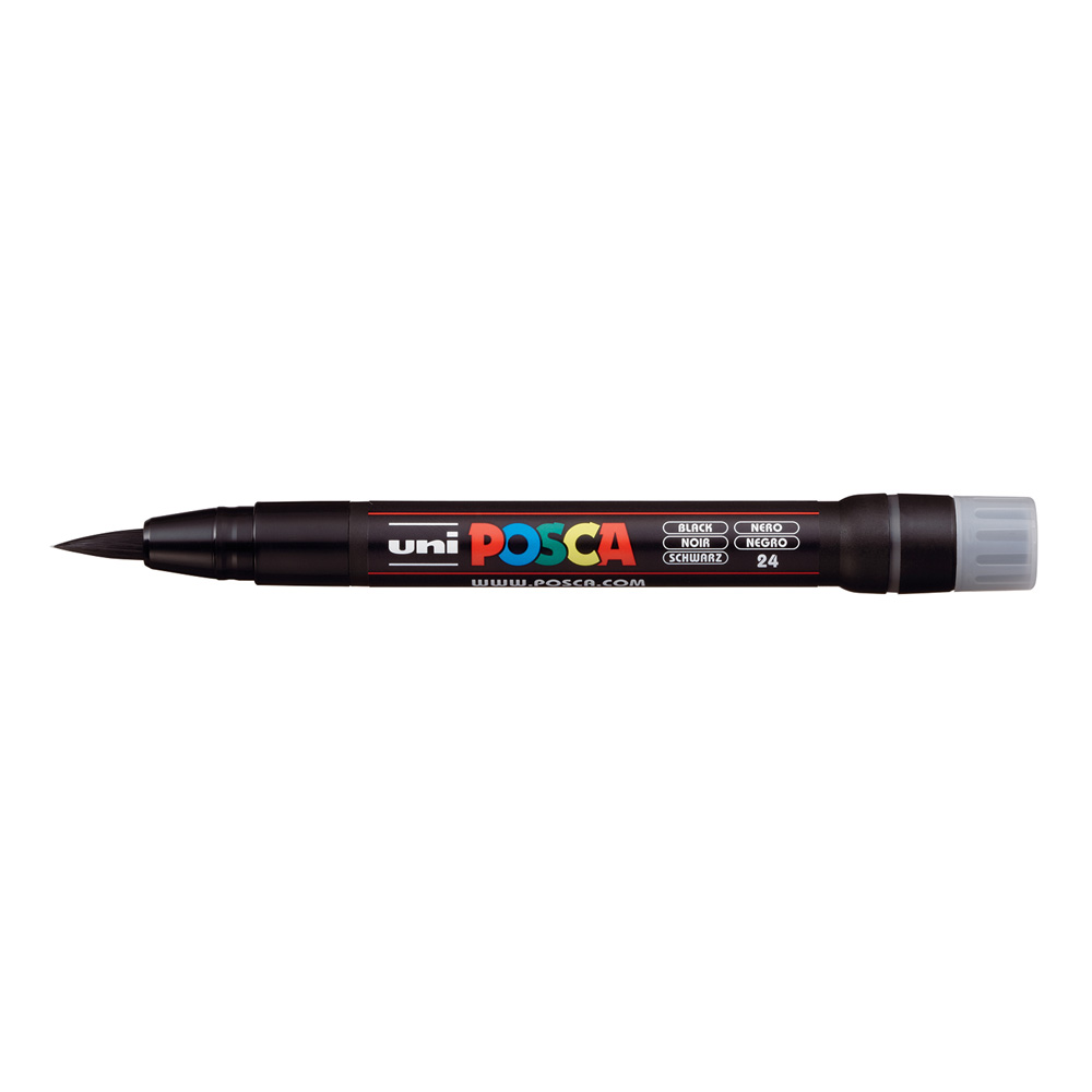 Posca Paint Marker PCF-350 Brush Black