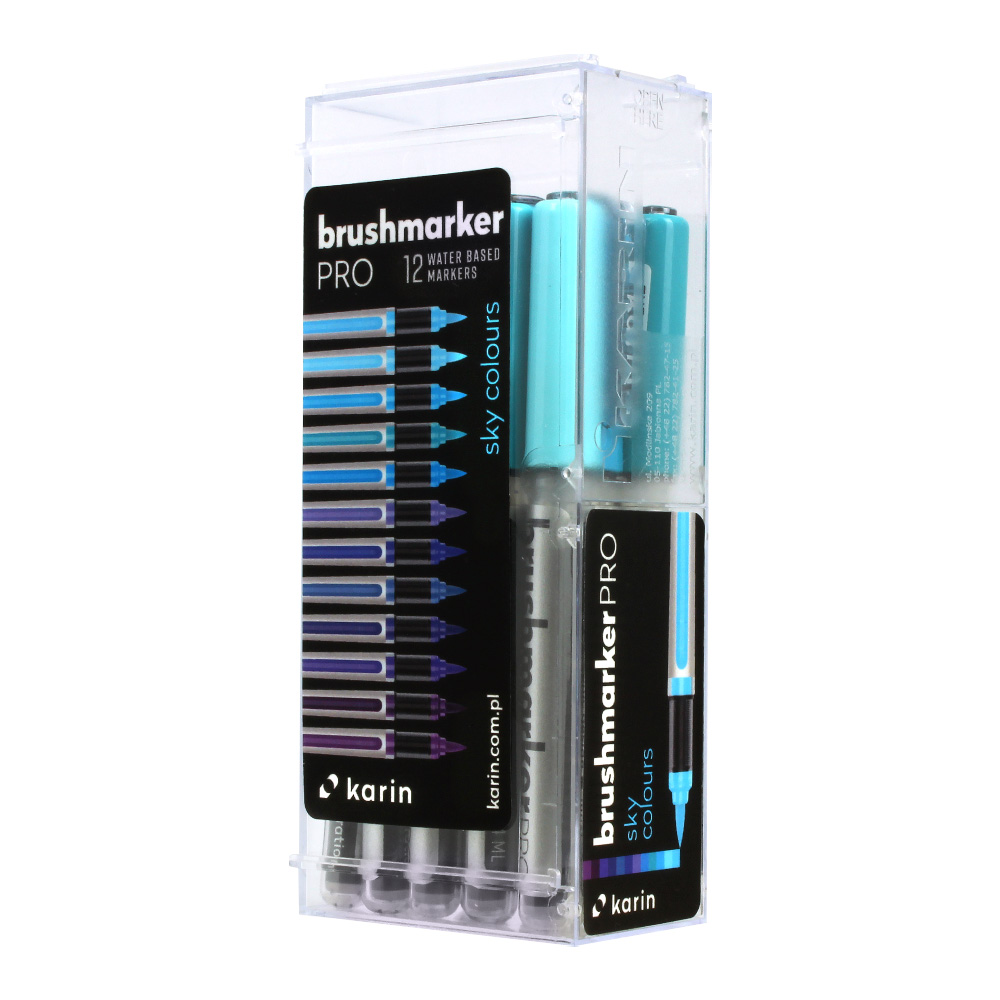 Karin Brushmarker Pro 12pc Sky Colours Set