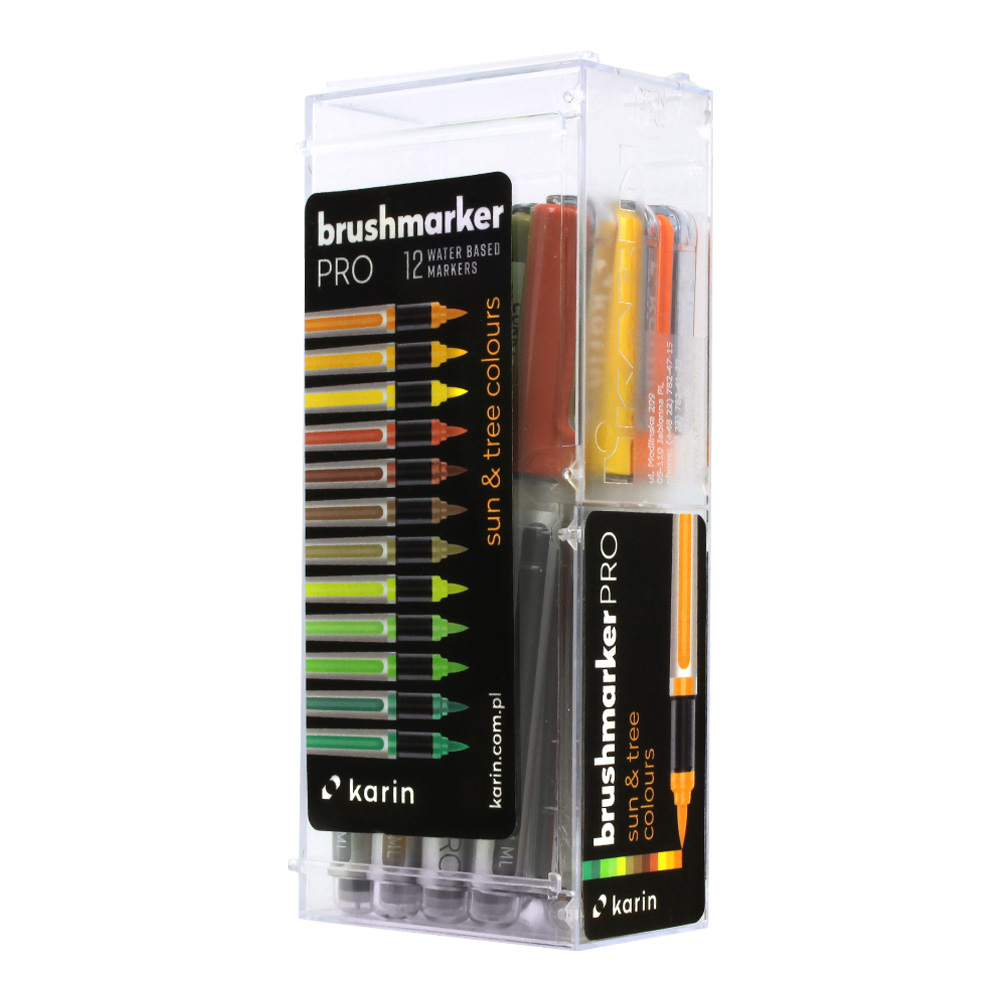 Karin Brushmarker Pro 12pc Sun & Tree Set